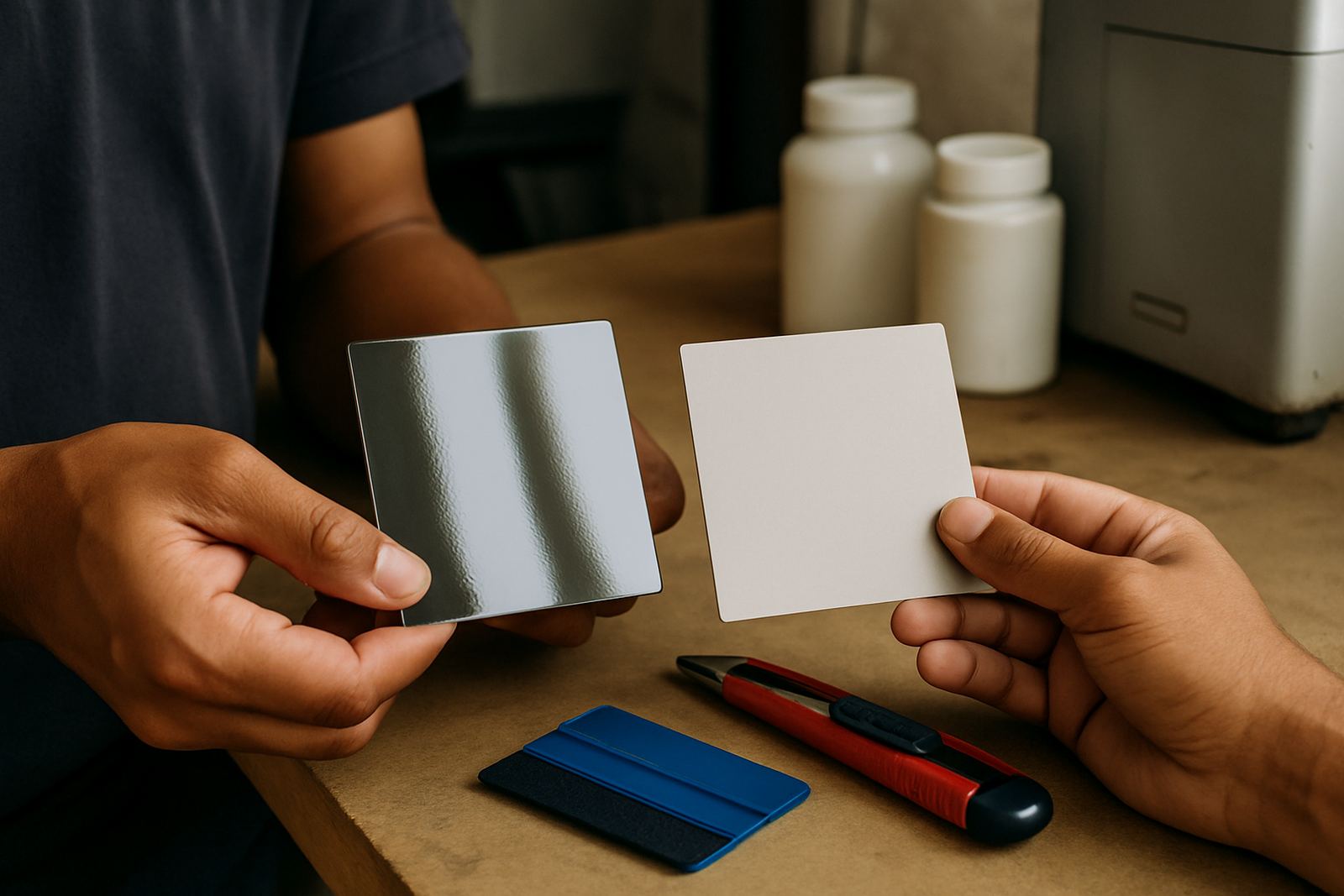 Label Finishes Explained