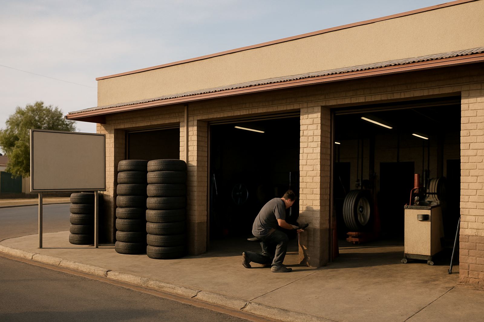 Tyre Shop Signage
