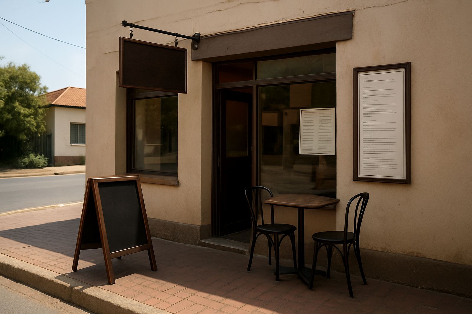 Westdene Cafe Signage